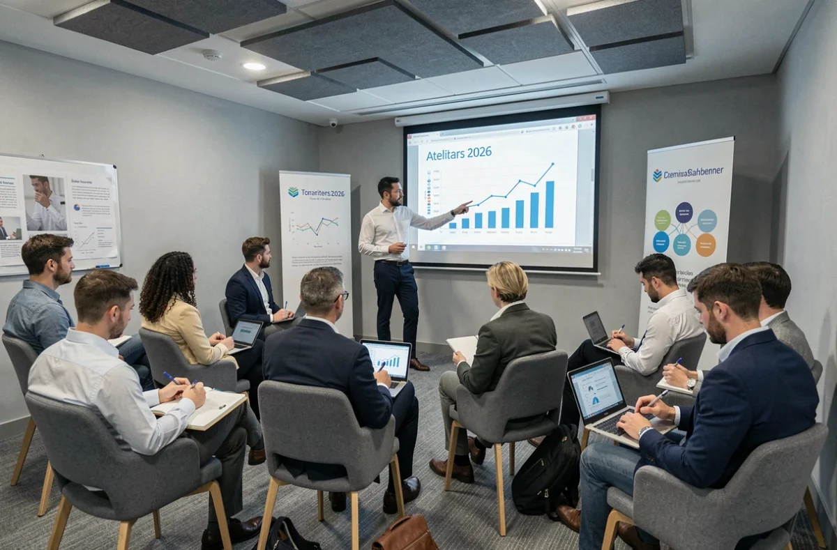 Atelier professionnel animé par un conférencier lors de l'événement lesentreprisesfrenchy 2026