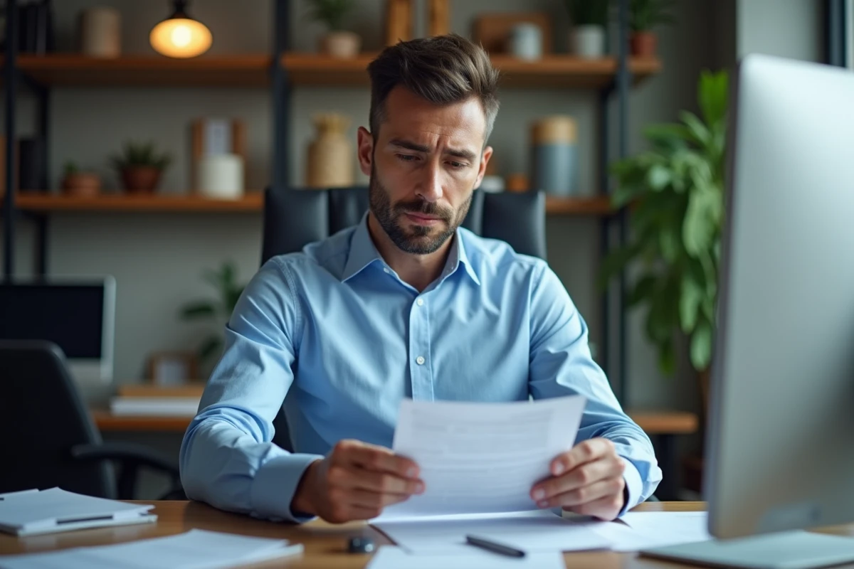 Manager d'entreprise en réunion dans un bureau moderne
