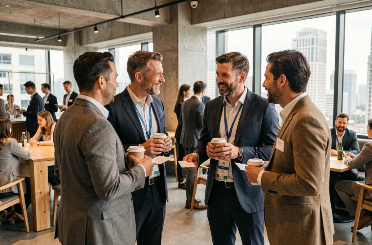 Session de networking entre entrepreneurs lors de la conférence lesentreprisesfrenchy 2026
